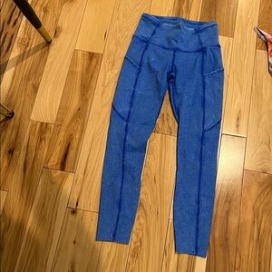 lululemon athletica Blue Leggings